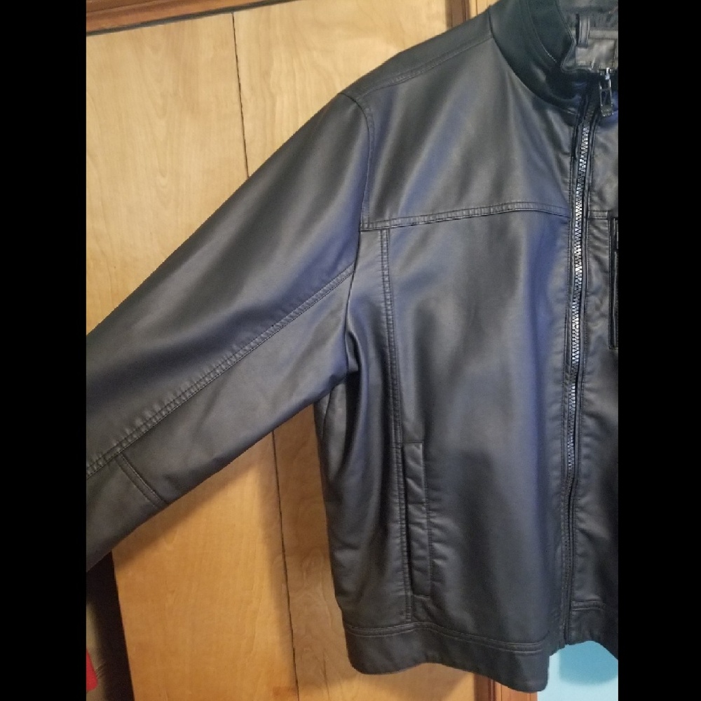 Calvin Klein leather Jacket XXL